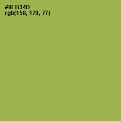 #9EB34D - Chelsea Cucumber Color Image