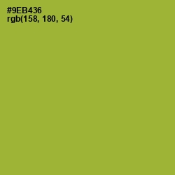 #9EB436 - Sushi Color Image