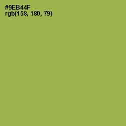 #9EB44F - Chelsea Cucumber Color Image
