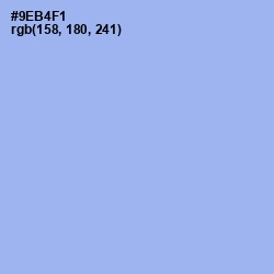 #9EB4F1 - Jordy Blue Color Image