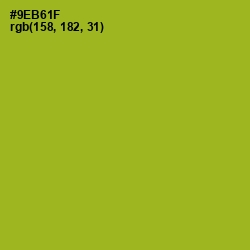 #9EB61F - Citron Color Image