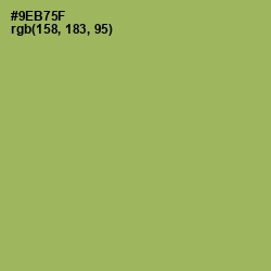 #9EB75F - Chelsea Cucumber Color Image