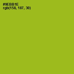 #9EBB1E - Citron Color Image