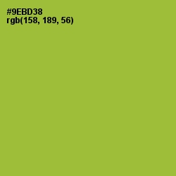 #9EBD38 - Sushi Color Image