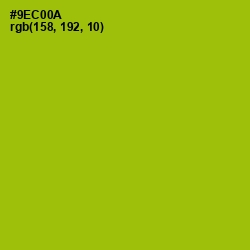 #9EC00A - Pistachio Color Image
