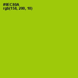 #9EC80A - Pistachio Color Image