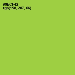 #9ECF42 - Conifer Color Image