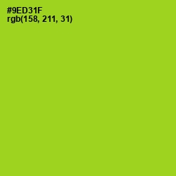 #9ED31F - Pistachio Color Image