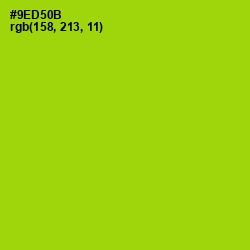 #9ED50B - Pistachio Color Image