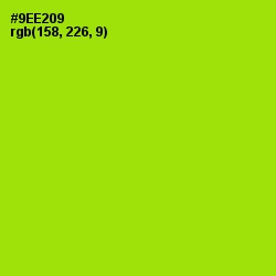 #9EE209 - Inch Worm Color Image