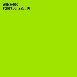 #9EE400 - Inch Worm Color Image