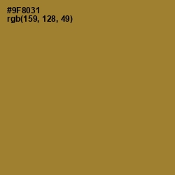 #9F8031 - Sycamore Color Image