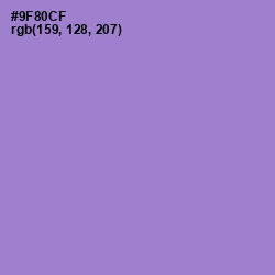 #9F80CF - Blue Bell Color Image