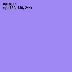 #9F88F4 - Portage Color Image