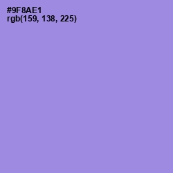 #9F8AE1 - Portage Color Image