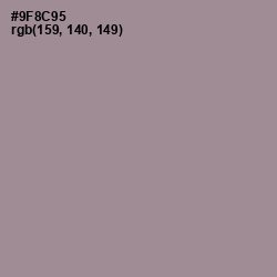 #9F8C95 - Venus Color Image