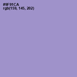 #9F91CA - Blue Bell Color Image