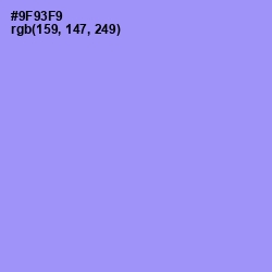#9F93F9 - Portage Color Image