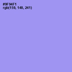 #9F94F1 - Portage Color Image