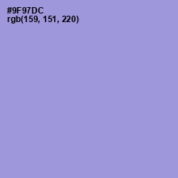 #9F97DC - Blue Bell Color Image