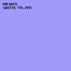 #9F9AF9 - Portage Color Image