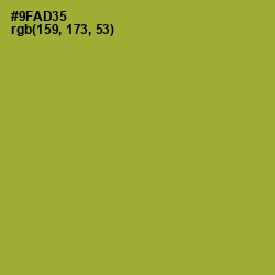 #9FAD35 - Sushi Color Image