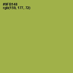 #9FB148 - Chelsea Cucumber Color Image