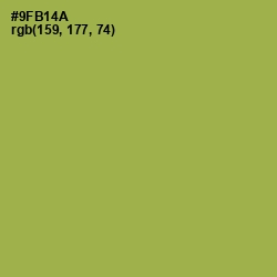 #9FB14A - Chelsea Cucumber Color Image