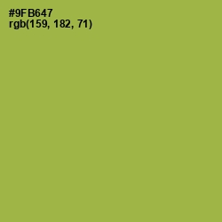 #9FB647 - Chelsea Cucumber Color Image