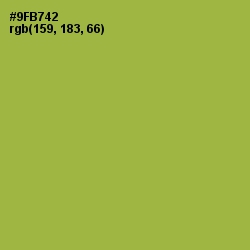 #9FB742 - Chelsea Cucumber Color Image