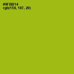 #9FBB14 - Citron Color Image