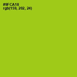 #9FCA18 - Pistachio Color Image