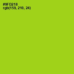 #9FD218 - Pistachio Color Image