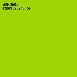 #9FD505 - Pistachio Color Image