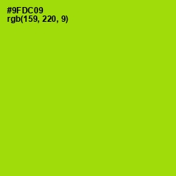 #9FDC09 - Pistachio Color Image