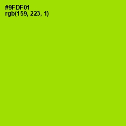 #9FDF01 - Pistachio Color Image