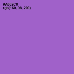 #A062C8 - Lavender Color Image