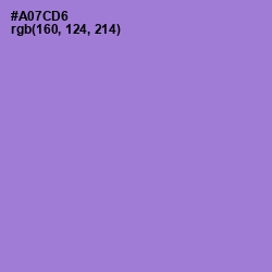 #A07CD6 - Lavender Color Image