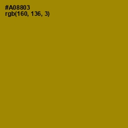 #A08803 - Hot Toddy Color Image