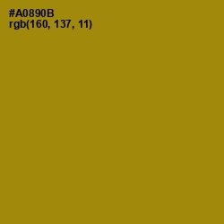 #A0890B - Hot Toddy Color Image