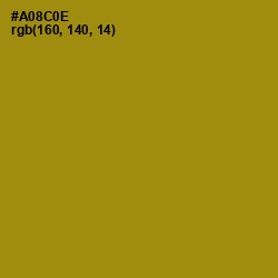 #A08C0E - Hot Toddy Color Image