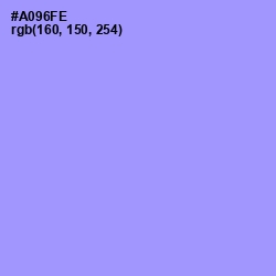 #A096FE - Dull Lavender Color Image