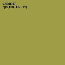 #A09D47 - Limed Oak Color Image