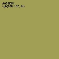 #A09D54 - Barley Corn Color Image