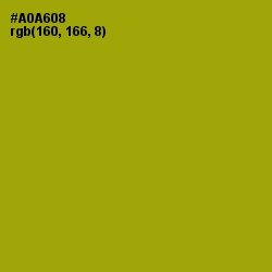 #A0A608 - Sahara Color Image