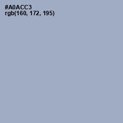 #A0ACC3 - Logan Color Image