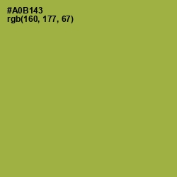 #A0B143 - Olive Green Color Image