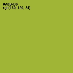 #A0B436 - Citron Color Image