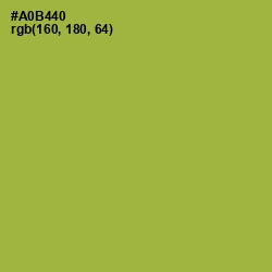 #A0B440 - Olive Green Color Image