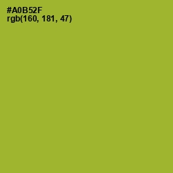 #A0B52F - Citron Color Image